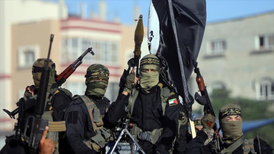 Miembros de la Yihad Islámica Palestina en Gaza. (Foto: Reuters)