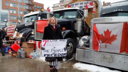 EEUU alienta a Canadá a usar “poderes federales” contra manifestantes