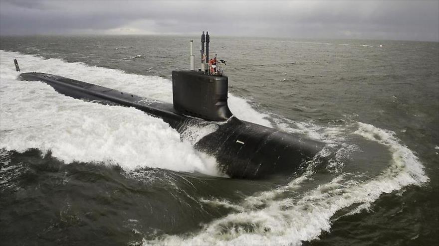 Submarino de ataque rápido USS Virginia. (Foto: AFP)