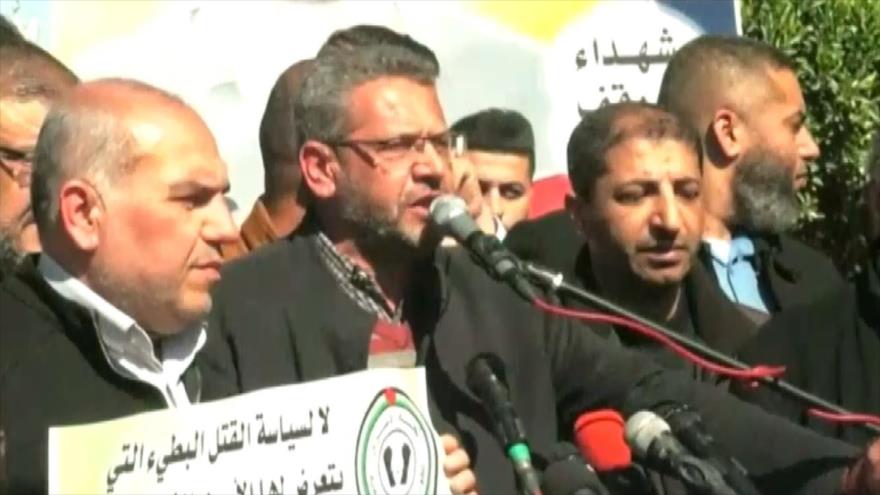 Palestinos se solidarizan con presos en cárceles israelíes