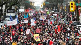 Canadienses rinden homenaje a las mujeres indígenas asesinadas