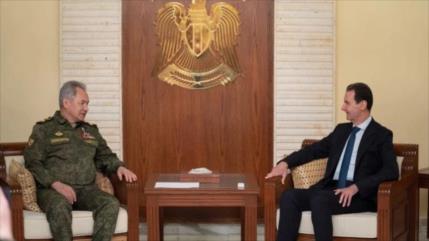 Siria y Rusia aumentarán “cooperación permanente” de sus ejércitos