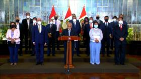 Premier de Perú denuncia plan del Congreso para echar a Castillo