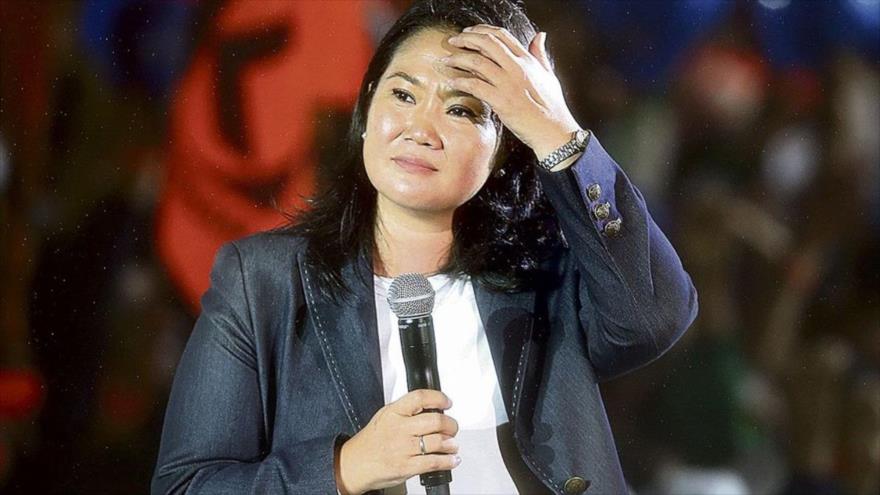  La excandidata presidencial peruana por el partido Fuerza Popular (FP), Keiko Fujimori.
