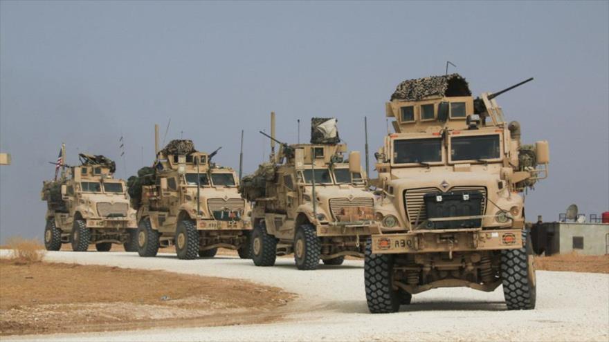 Sirios impiden el paso de un convoy militar de EEUU en Al-Hasaka | HISPANTV