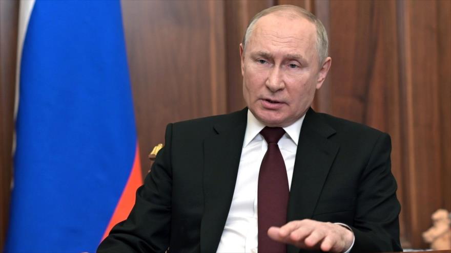 Putin: Era imposible tomar otra medida que una operación en Ucrania