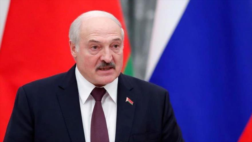 Presidente de Bielorrusia, Alexander Lukashenko, en el Kremlin en Moscú, Rusia, 9 de septiembre de 2021. (Foto:Reuters)
