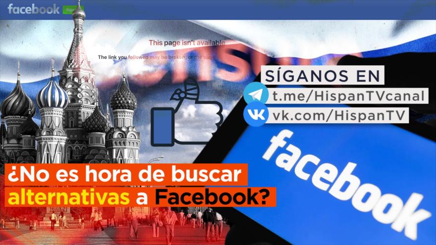 Facebook bloquea cuentas prorrusas por publicar “desinformación”