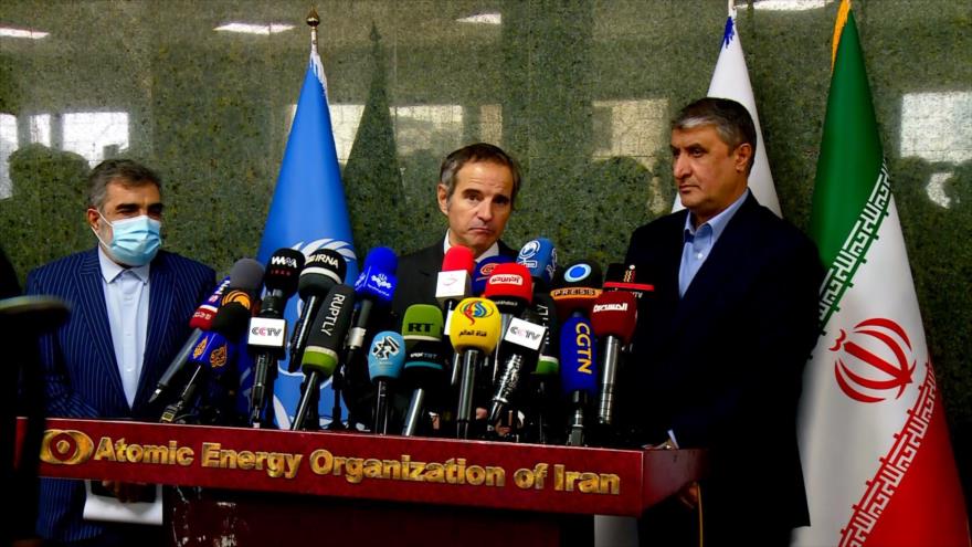 Grossi visita Irán para resolver varios asuntos pendientes