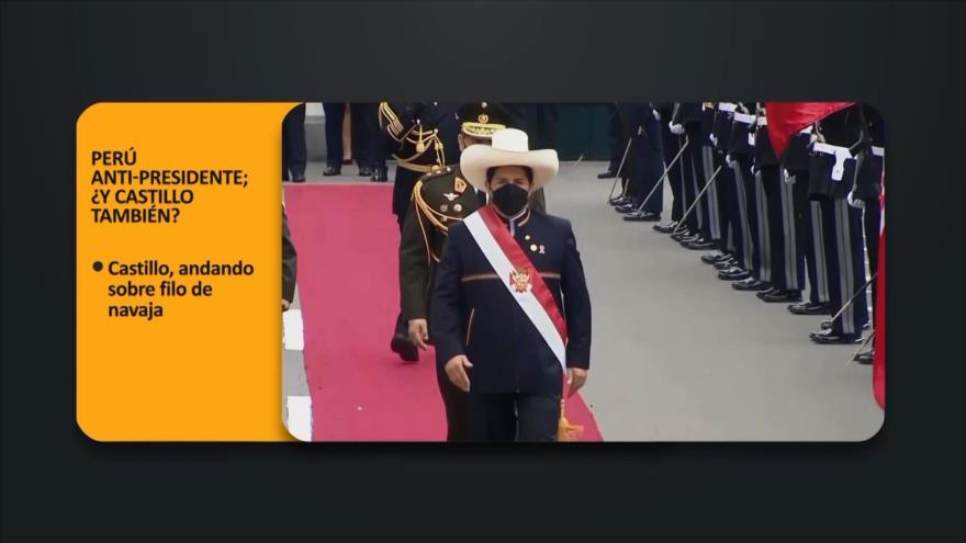 Perú anti-presidente; ¿Y Castillo también? | PoliMedios