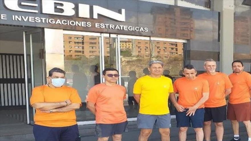 
Seis ejecutivos de Citgo detenidos en 2017 por las autoridades venezolanas.
