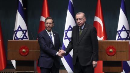 Israel y Turquía, de repente amigos: Erdogan ve nuevo horizonte