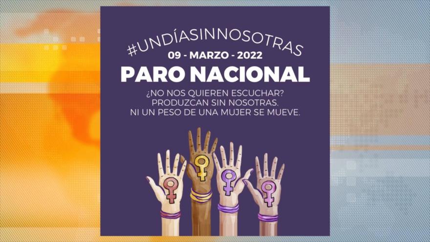 Mexicanas siguen conmemorando el mes de la mujer con paro laboral 
