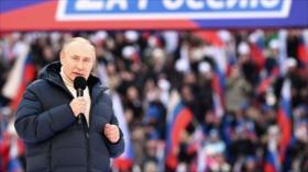 Vladimir Putin elogia heroísmo de tropas rusas en Ucrania