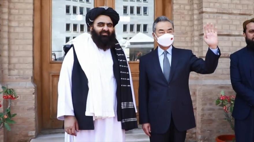 Fotos: Por vez 1.ª canciller chino visita el Afganistán de Talibán | HISPANTV