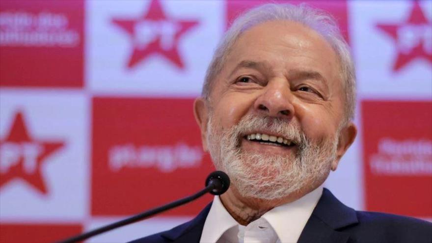 Expresidente brasileño, Lula da Silva, en una conferencia de prensa en Brasilia, Brasil, 8 de octubre de 2021. (Foto: Reuters) 