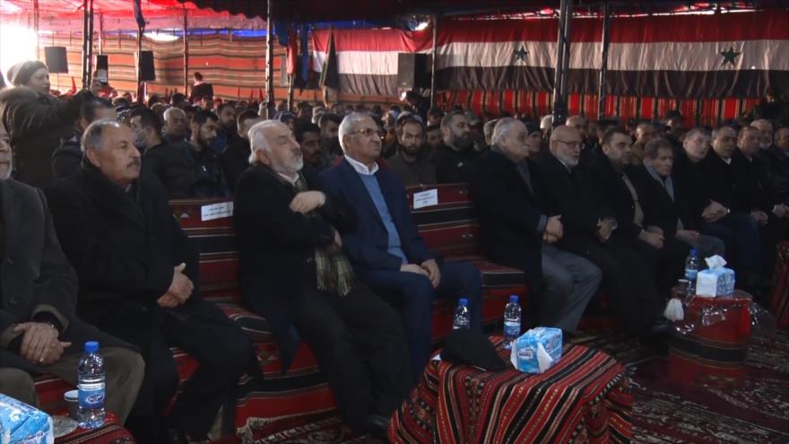 Conmemoran aniversario del Día de la Tierra Palestina en Siria