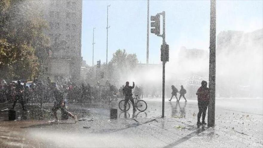 Protestas estudiantiles en Chile, 25 de marzo de 2022.