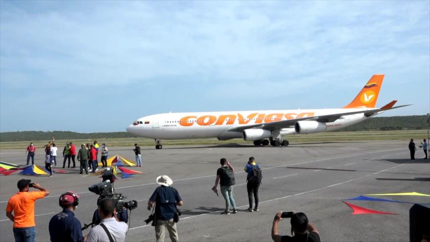 Venezuela amplía operaciones aéreas para enfrentar bloqueo de EEUU