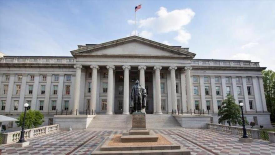 La sede del Departamento del Tesoro de Estados Unidos en Washington D.C., capital estadounidense.