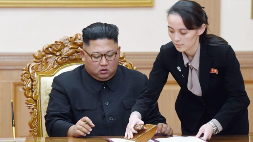 Hermana de Kim censura comentarios de Seúl sobre “ataque preventivo” | HISPANTV