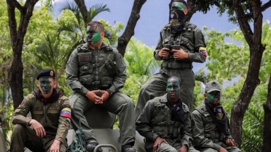 Integrantes de la Fuerza Armada Nacional Bolivariana (FANB) de Venezuela. (Foto: Reuters)