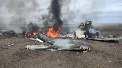 Ucrania derribó dos cazas rusos Su-34 y Su-35 en un día