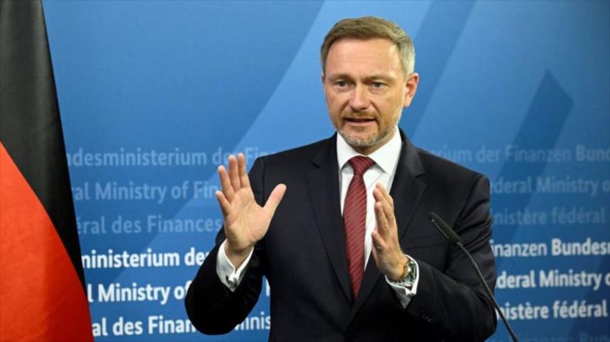 El ministro de Finanzas de Alemania, Christian Lindner, durante una reunión en Berlín, 31 de marzo de 2022. (Foto: Reuters)