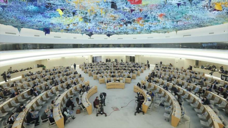 Una sesión del Consejo de DDHH de la ONU en Ginebra, Suiza, 4 de marzo de 2022. (Foto: Reuters)