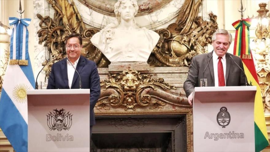 Luis Arce garantiza el suministro del gas natural a Argentina