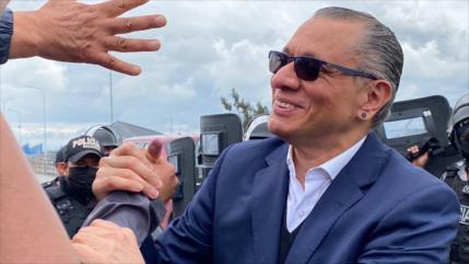 Justicia ecuatoriana libera a Jorge Glas por problemas de salud