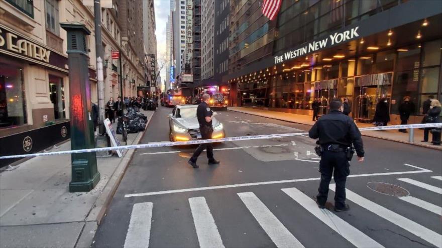 Vídeo: Explosión en alcantarillas del Time Square desata pánico masivo