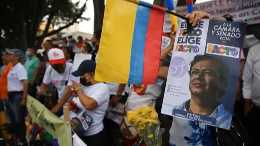 Gustavo Petro llama a votar por el cambio en Colombia | HISPANTV