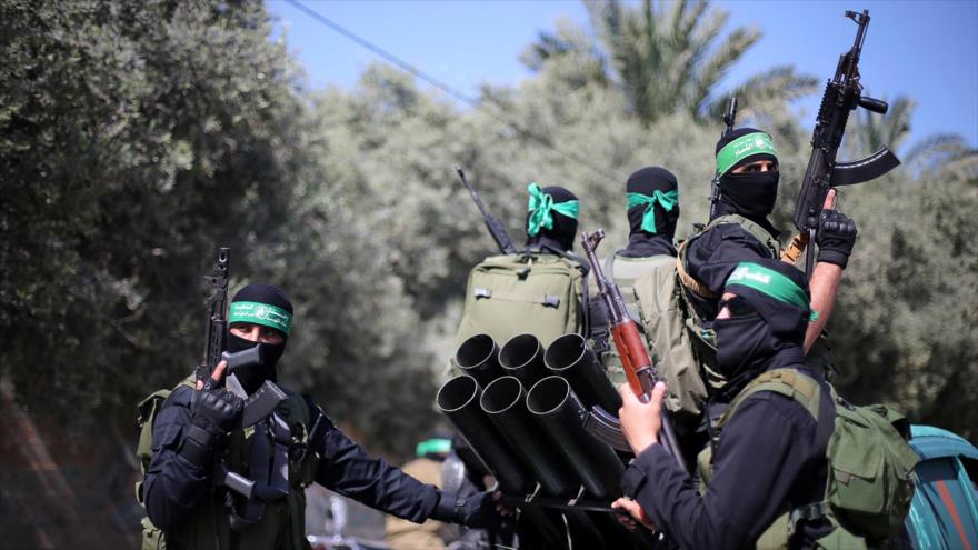 Los combatientes de Saraya Al-Quds, rama militar de la Yihad Islámica Palestina. (Foto: Reuters)