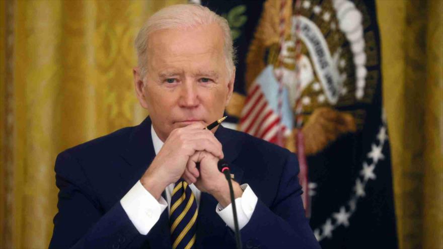 Presidente de EE.UU., Joe Biden, en la Casa Blanca, 31 de enero de 2022. (Foto: Reuters)