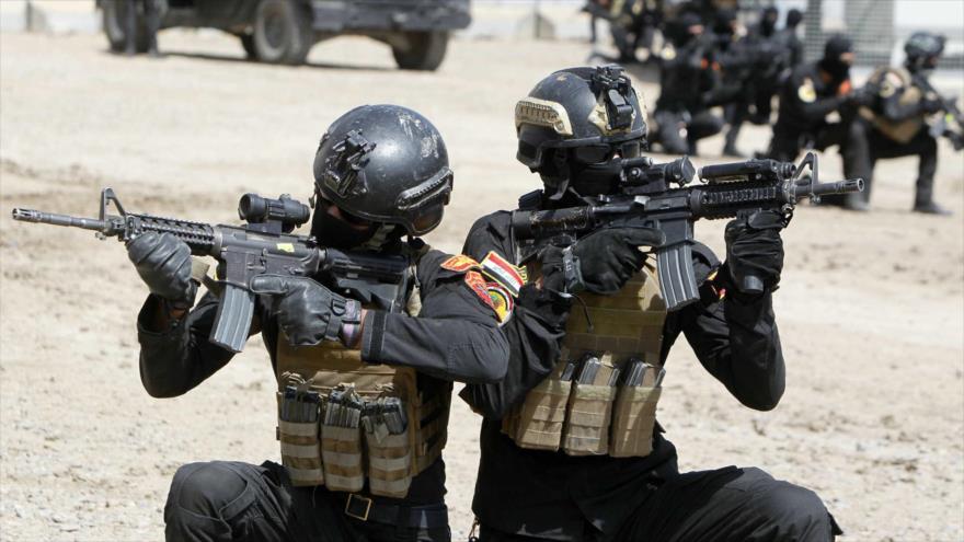 Fuerzas antiterroristas de Irak.