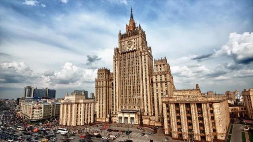 Sede del Ministerio de Asuntos Exteriores de Rusia.