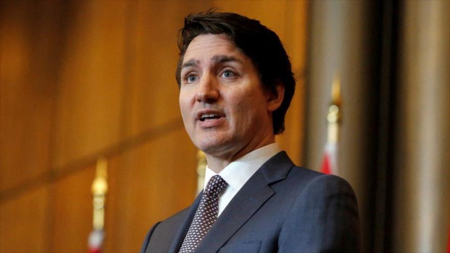 Primer ministro de Canadá, Justin Trudeau, en una conferencia de prensa en Ottawa, Ontario, Canadá, 22 de marzo de 2022. (Foto: Reuters) 
