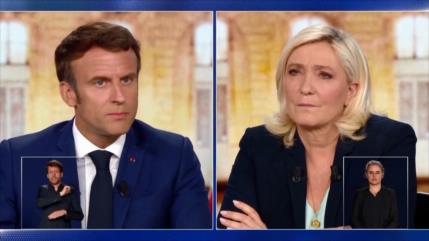 Macron y Le Pen pelean por últimos votos tras el debate electoral