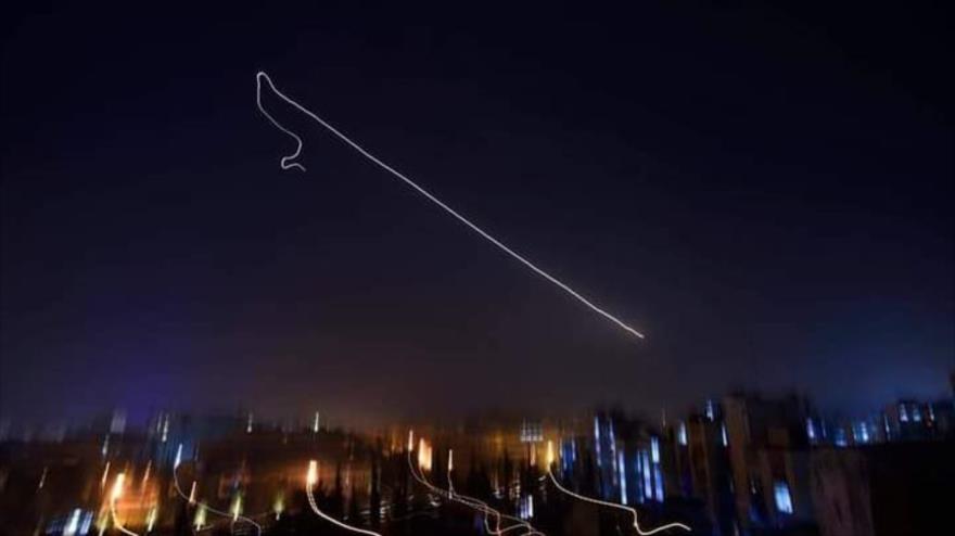 El Ejercito sirio repele otra agresión israelí sobre Damasco