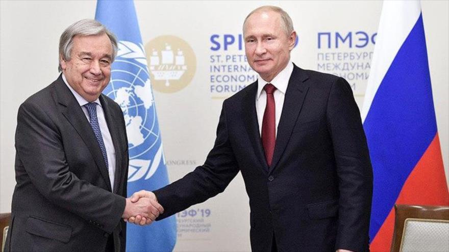 Putin: Rusia aún espera un acuerdo pacífico con Ucrania