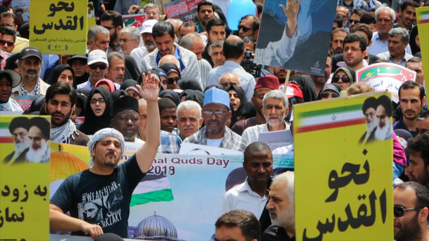 Una marcha del Día Mundial de Al-Quds en Irán, 31 de mayo de 2019. (Foto: Khamenei.ir)