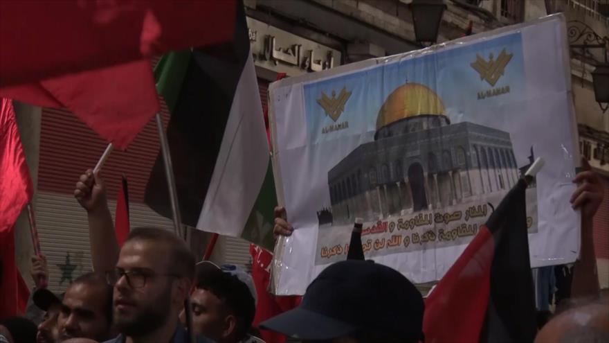 Causa palestina sigue siendo prioridad para sirios, claman en Damasco | HISPANTV