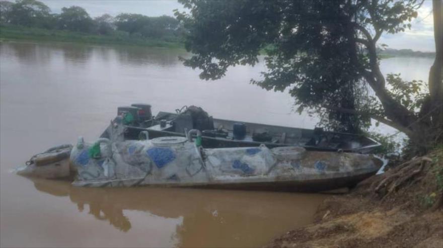 El submarino utilizado por los narcotraficantes colombianos fue capturado por la FANB en Apure, Venezuela.