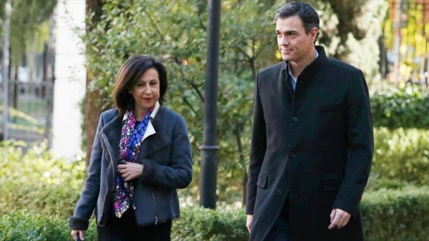 Pedro Sánchez y Margarita Robles, espiados por software israelí