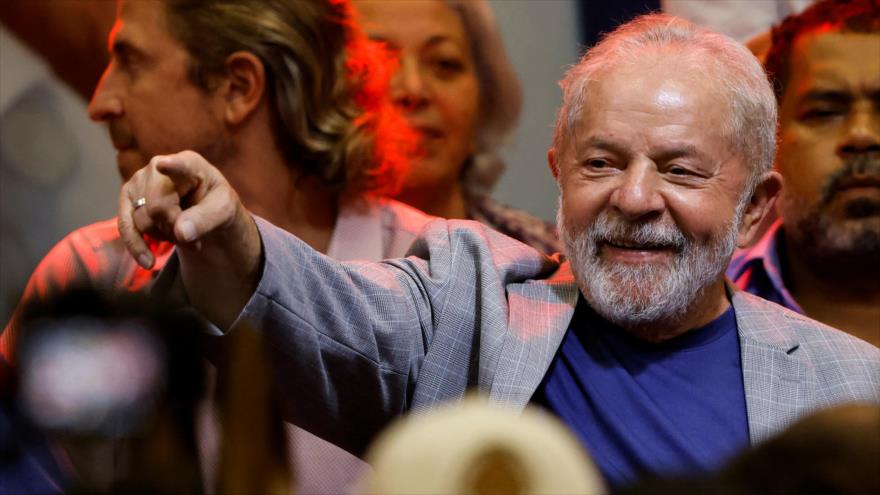 Expresidente de Brasil Luiz Inácio Lula da Silva, asiste a un evento del Partido de los Trabajadores (PT), Curitiba, 18 de marzo de 2022. (Foto: Reuters)