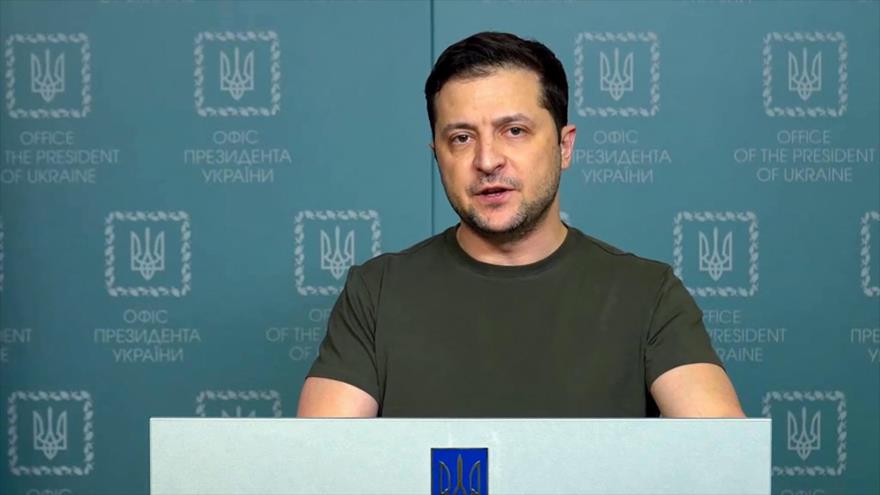 Presidente de Ucrania, Volodímir Zelenski.