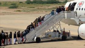 Canje de presos yemeníes en curso: Sale primer avión de Arabia Saudí