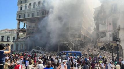 Vídeo: Fuerte explosión sacude el Hotel Saratoga de La Habana
