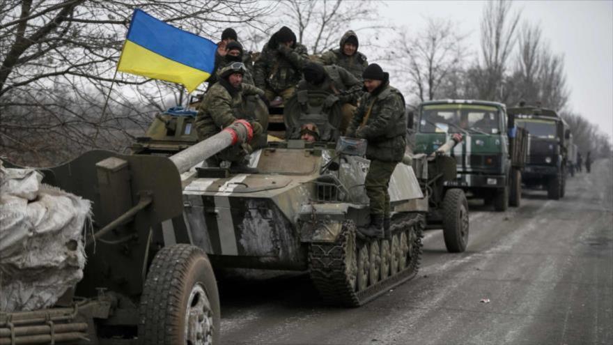 Vídeo: Ejército ucraniano ataca por error su propia tropa